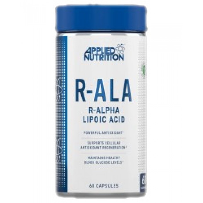 Applied Nutrition - R-ALA 200 mg | R-Alpha Lipoic Acid / 60 капсули, 60 дози