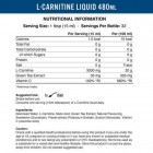 Applied Nutrition - L-Carnitine Liquid 3000 With Green Tea / 480 мл, 32 дози