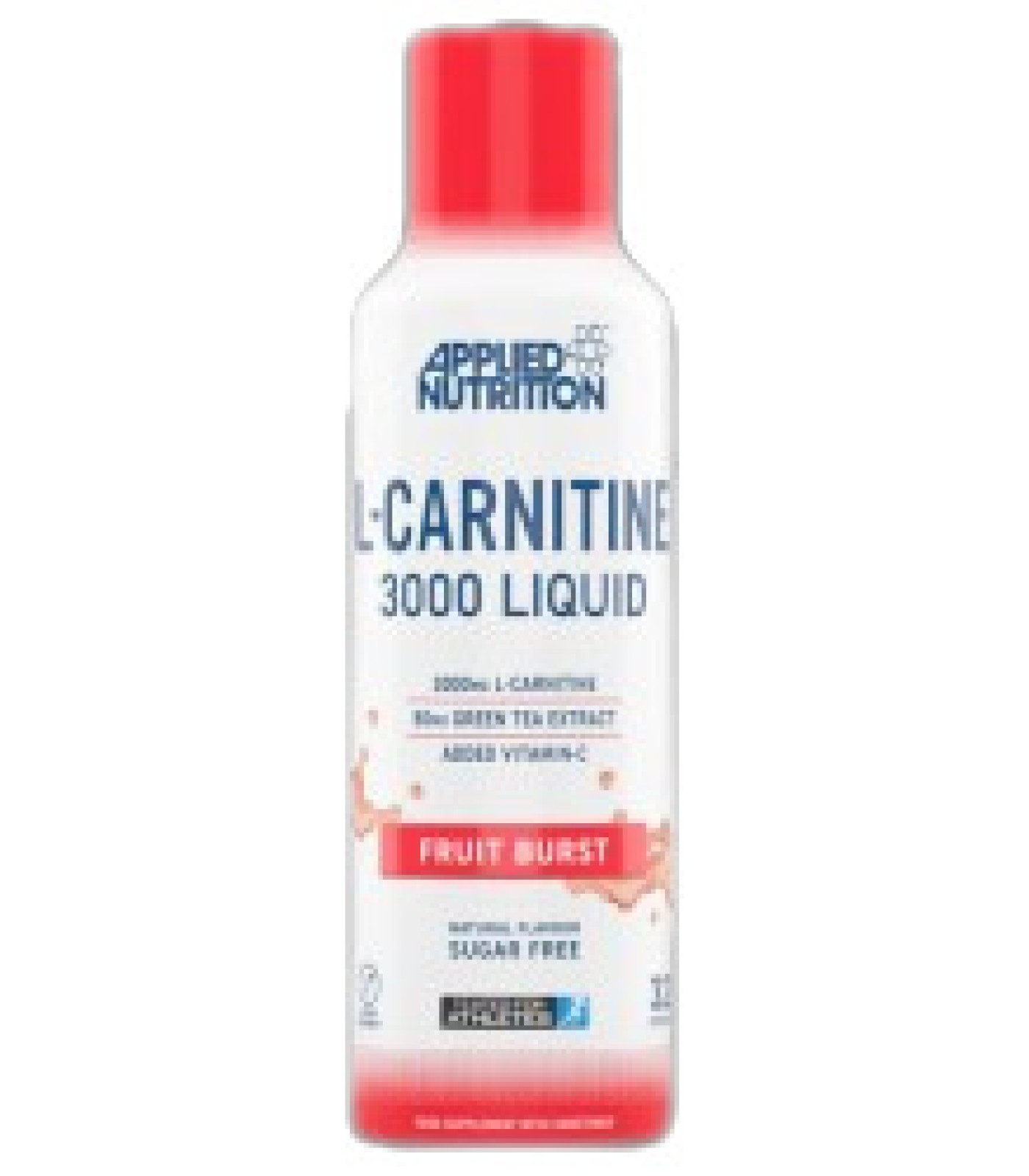 Applied Nutrition - L-Carnitine Liquid 3000 With Green Tea / 480 мл, 32 дози