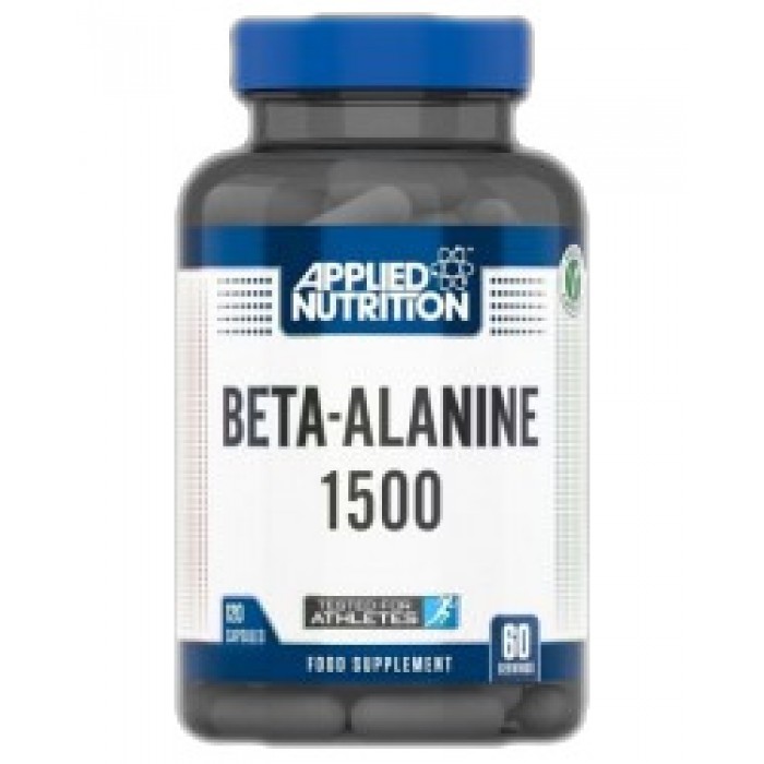 Applied Nutrition - Beta-Alanine 1500 / 120 капсули, 60 дози