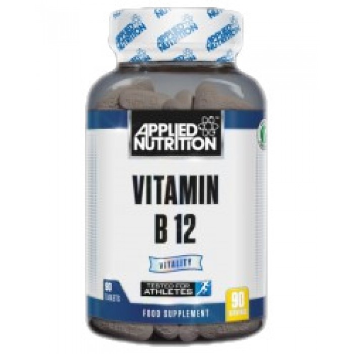 Applied Nutrition - Vitamin B12 1000 mcg / 90 Таблетки, 90 дози