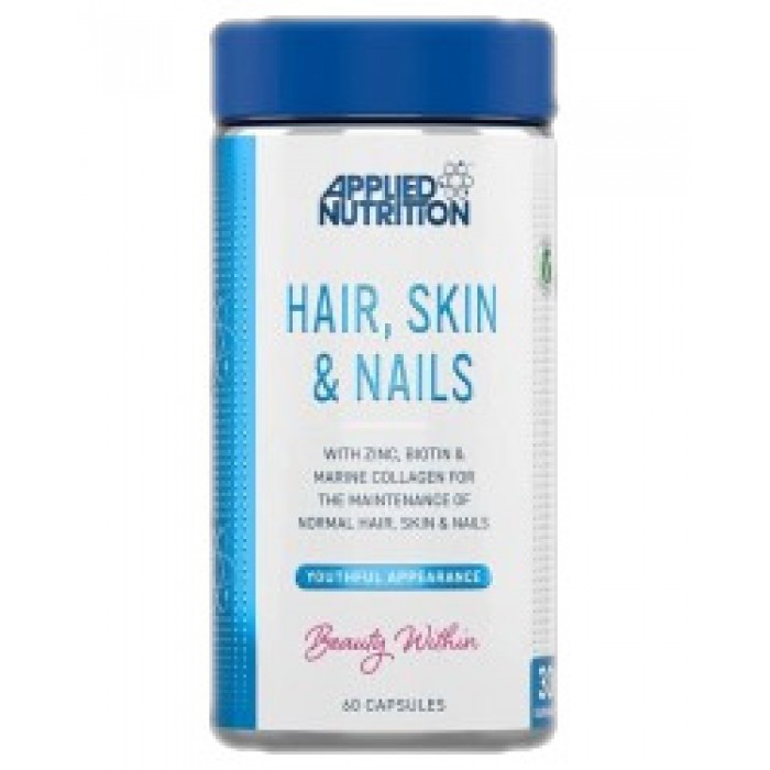 Applied Nutrition - Hair, Skin & Nails / 60 капсули, 30 дози