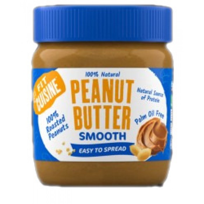 Applied Nutrition - Fit Cuisine 100% Peanut Butter - Smooth / 350 грама