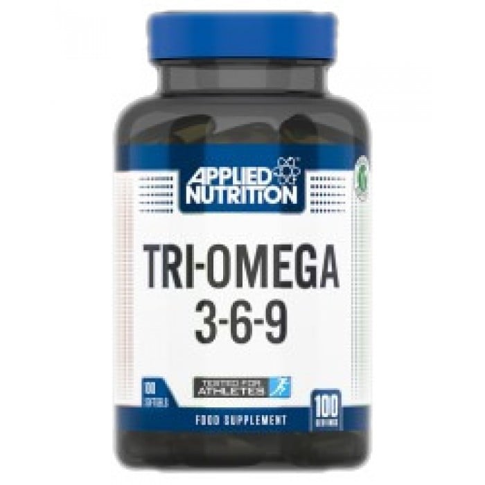 Applied Nutrition - Tri-Omega 3-6-9 / 100 Гел капсули, 50 дози