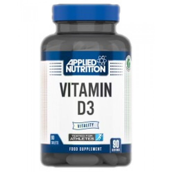 Applied Nutrition - Vitamin D3 / 90 Таблетки, 90 дози