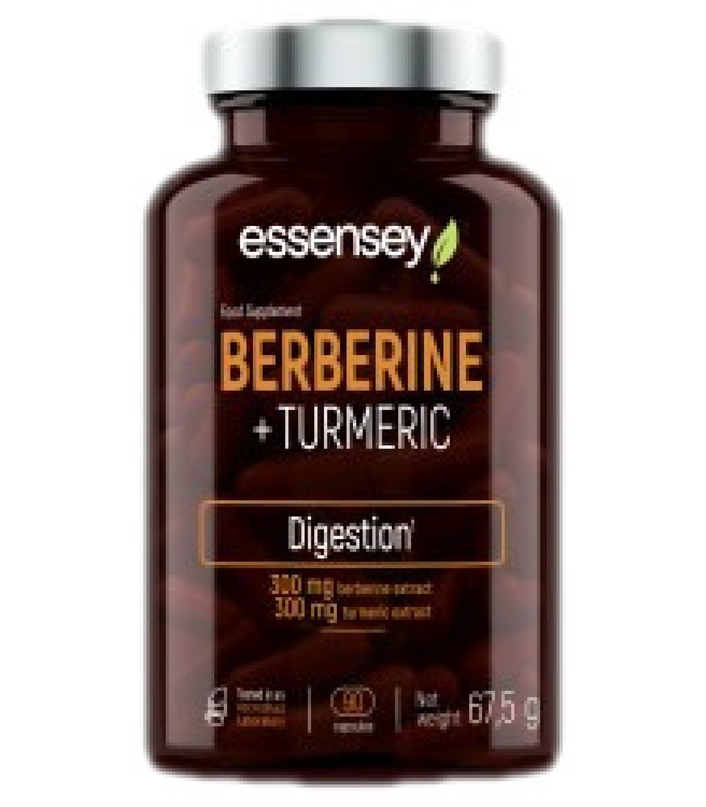 ESSENSEY - Berberine + Turmeric / 90 капсули, 90 дози