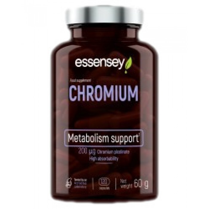 ESSENSEY - Chromium 200 mcg / 120 капсули, 120 дози