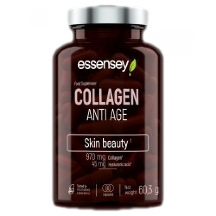 ESSENSEY - Collagen Anti Age | with Vitamin C & Hyaluronic Acid / 90 капсули, 45 дози