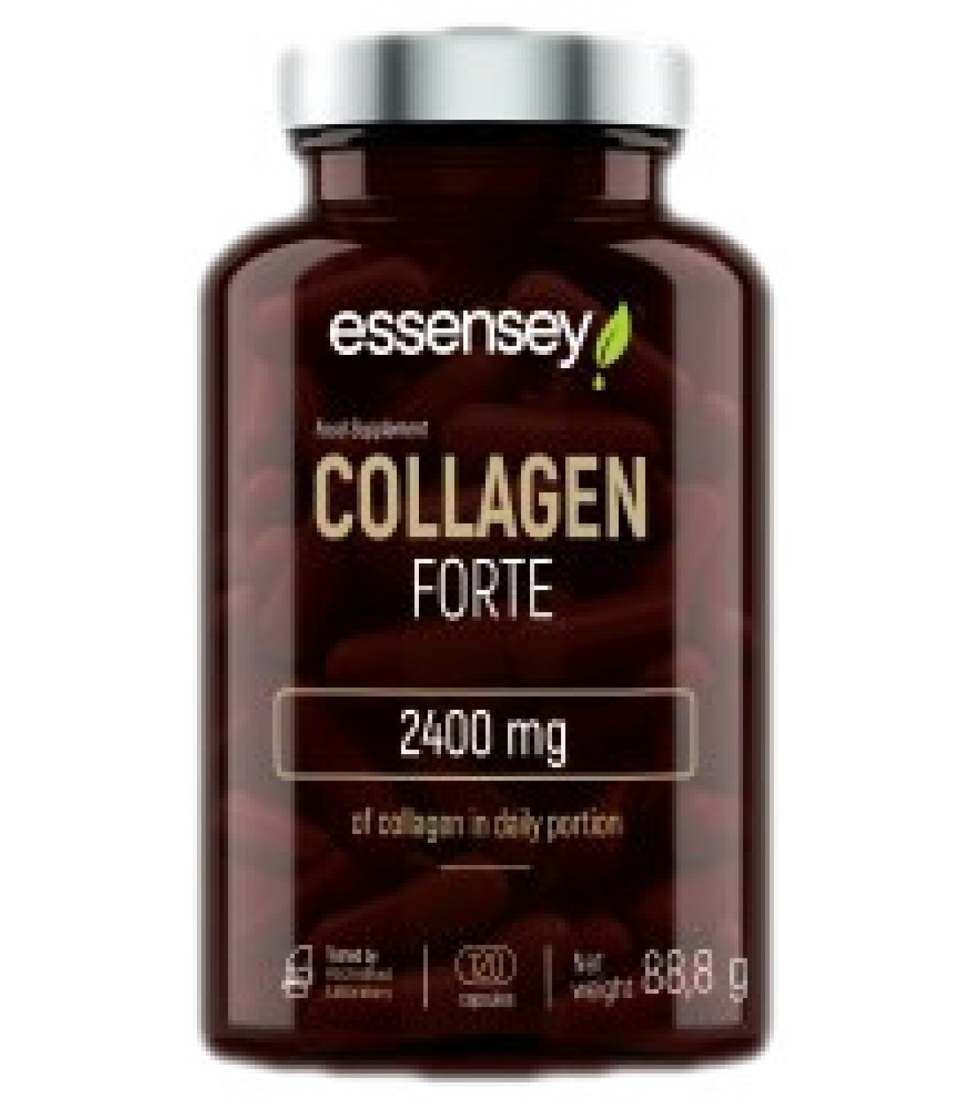 ESSENSEY - Collagen Forte 600 mg / 120 капсули, 30 дози