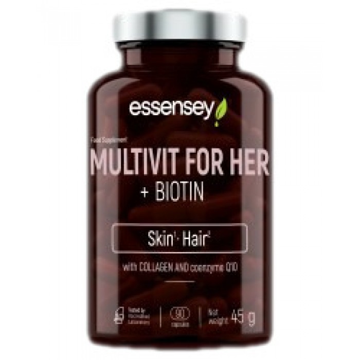 ESSENSEY - Multivit for Her + Biotin / 90 капсули, 45 дози