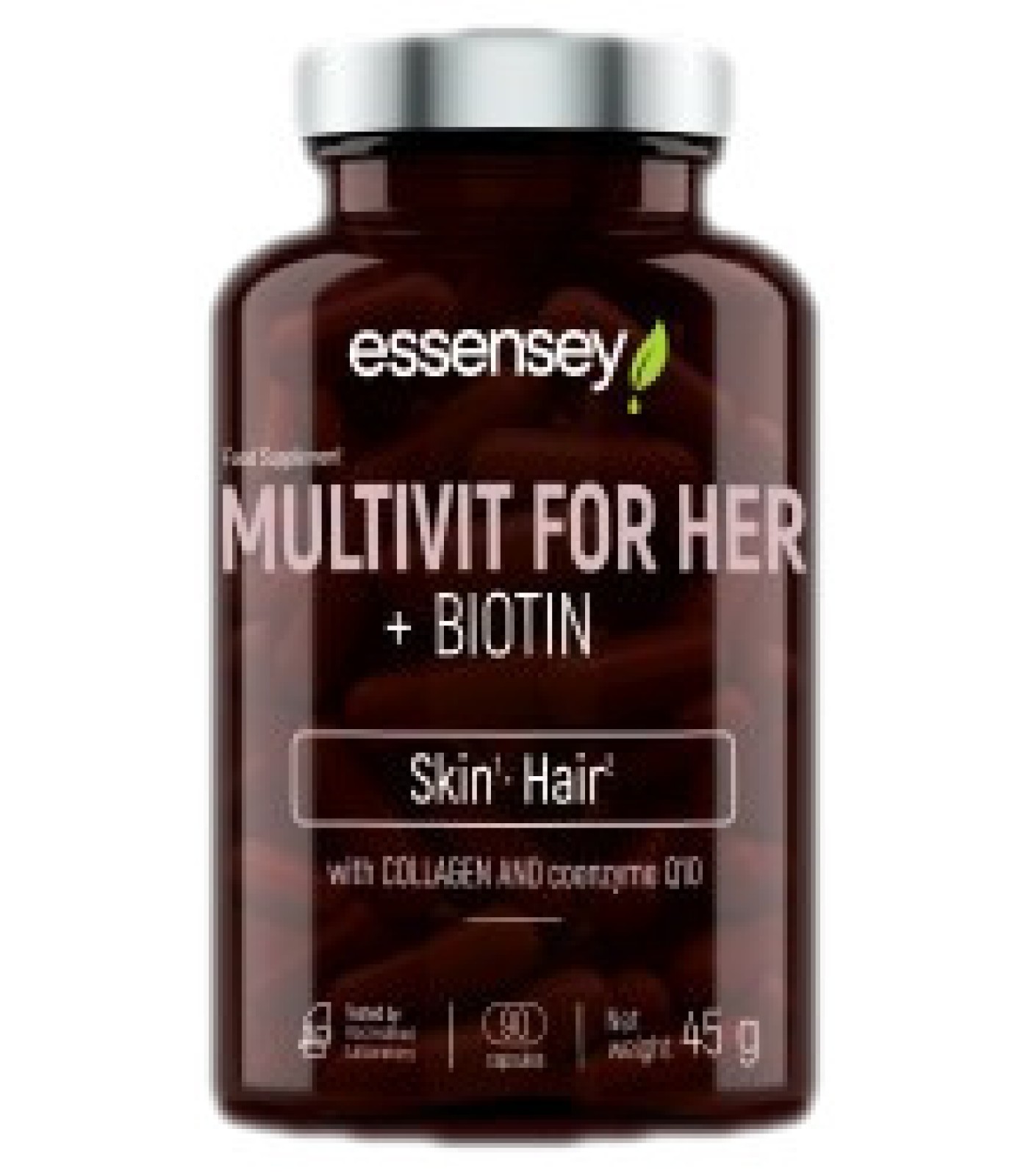 ESSENSEY - Multivit for Her + Biotin / 90 капсули, 45 дози