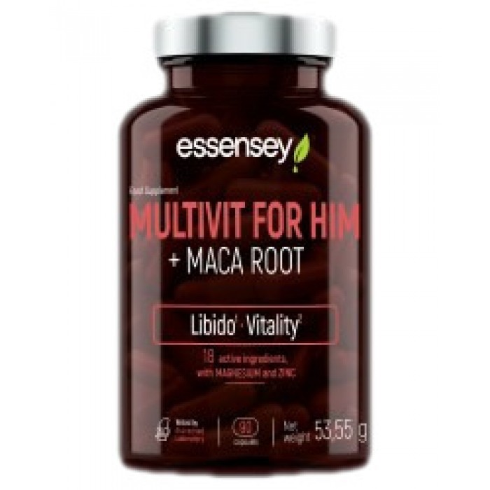 ESSENSEY - Multivit for Him + Maca Root / 90 капсули, 45 дози