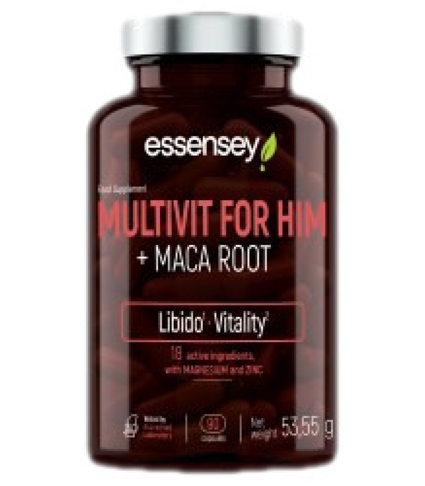 ESSENSEY - Multivit for Him + Maca Root / 90 капсули, 45 дози