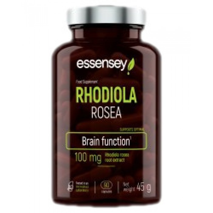 ESSENSEY - Rhodiola Rosea 100 mg / 90 капсули, 90 дози