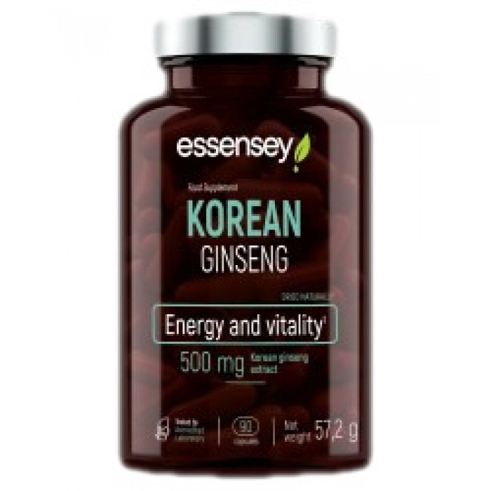 ESSENSEY - Korean Ginseng 500 mg / 90 капсули, 90 дози