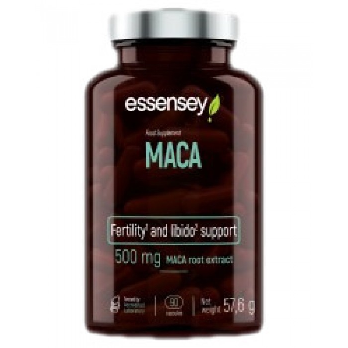ESSENSEY - Maca 500 mg / 90 капсули, 90 дози
