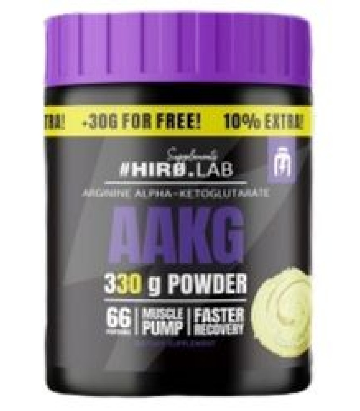 Hero.Lab - AAKG Powder | Arginine Alpha-Ketoglutarate / 330 грама