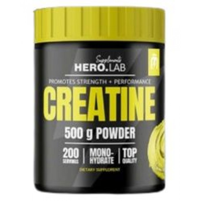 Hero.Lab - Creatine Monohydrate Powder / 500 грама