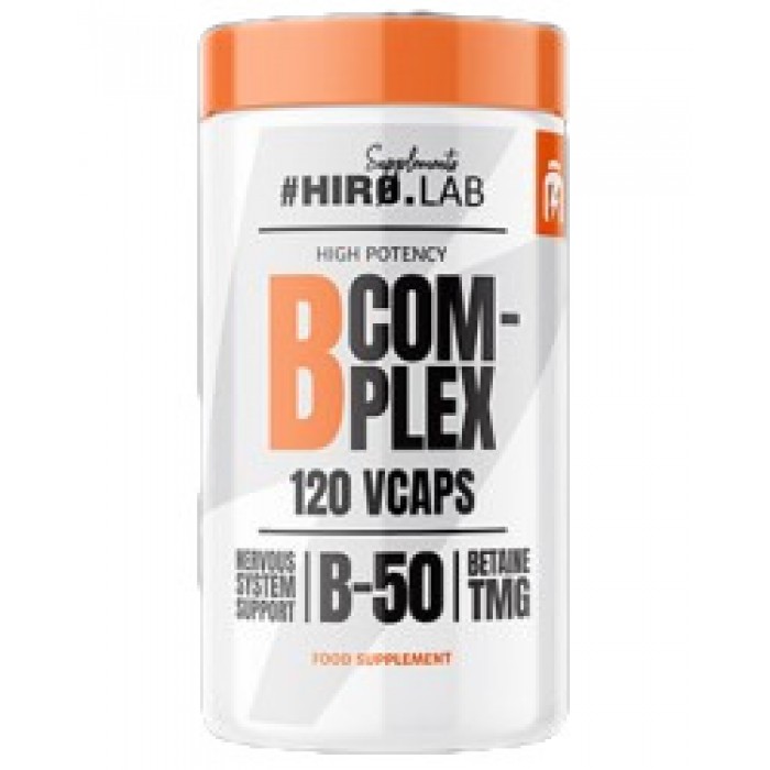 Hero.Lab - B-Complex B-50 | High Potency / 120 капсули