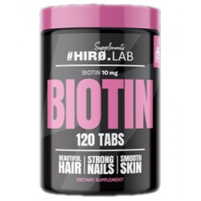 Hero.Lab - Biotin 10.000 mcg / 120 Таблетки