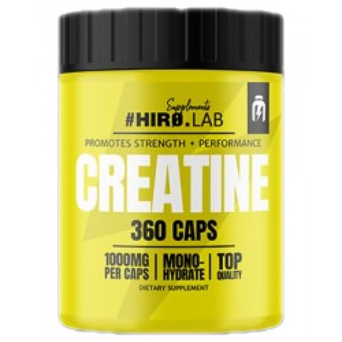 Hero.Lab - Creatine Monohydrate Caps / 360 капсули