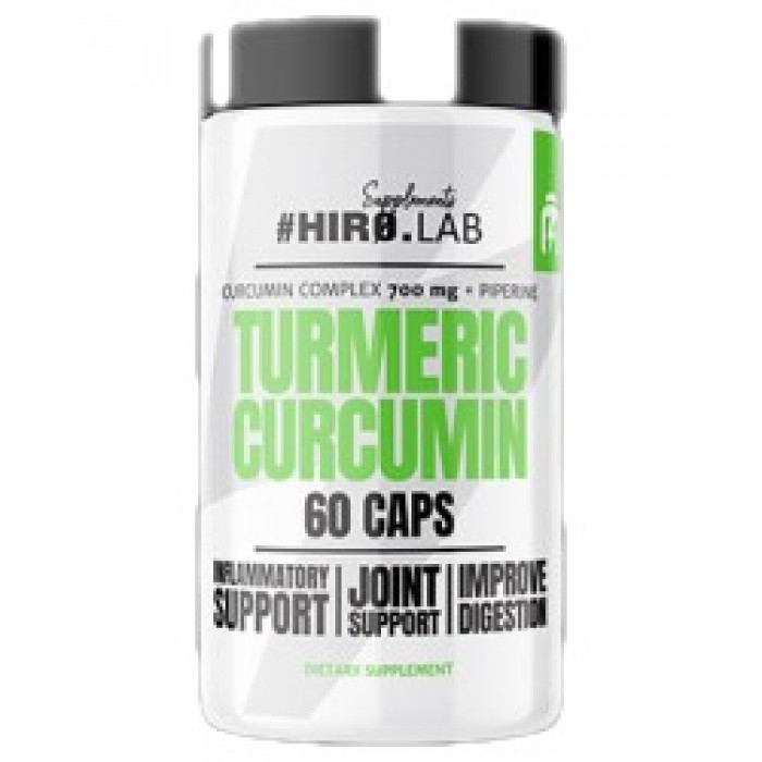 Hero.Lab - Turmeric Curcumin 550 mg | with Black Pepper / 60 капсули