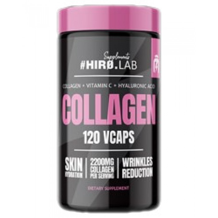 Hero.Lab - Collagen | Marine Collagen + Hyaluronic Acid & Vitamin C / 120 капсули