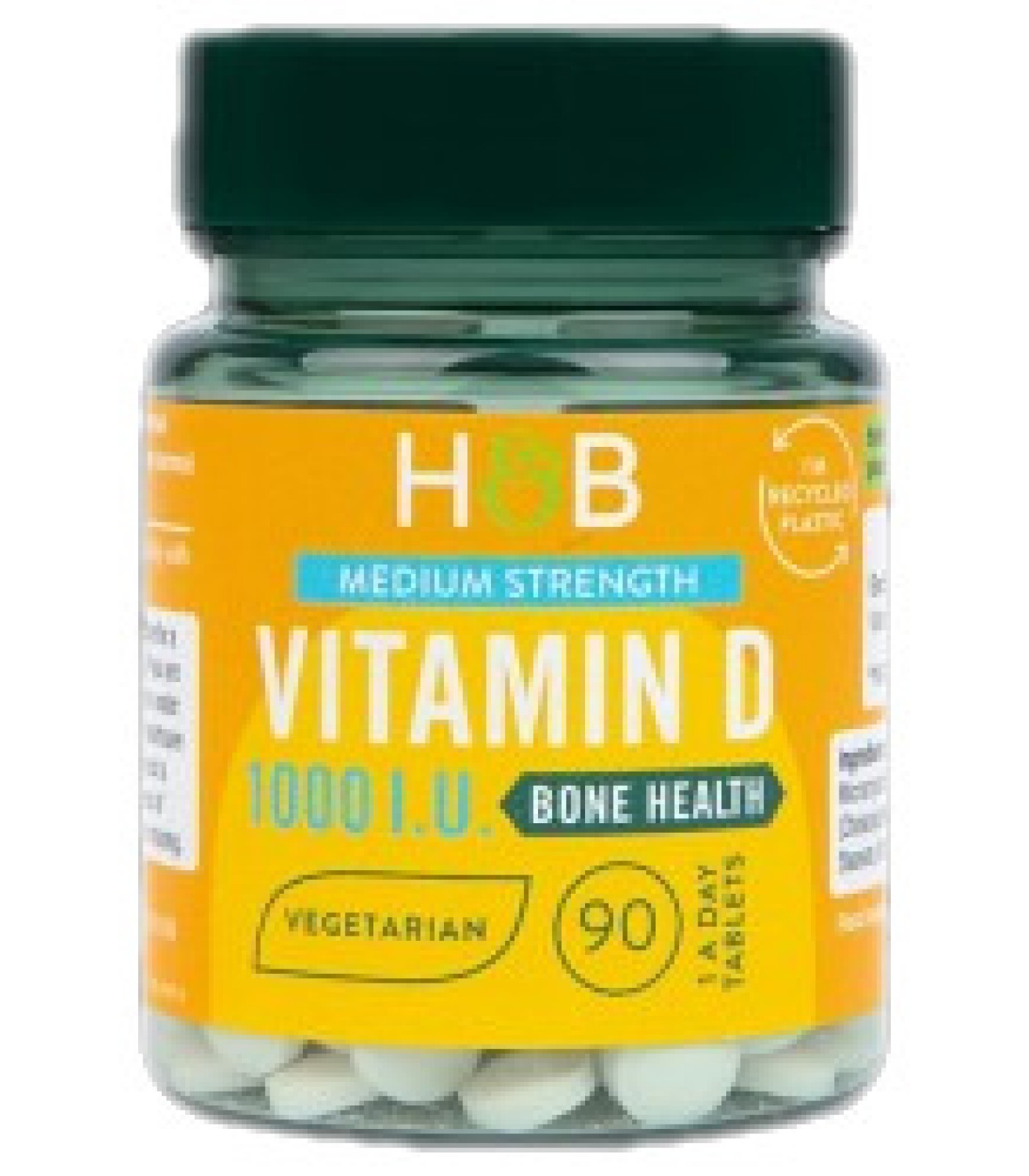 Holland And Barrett Vitamin D3 1000 IU / 90 Таблетки