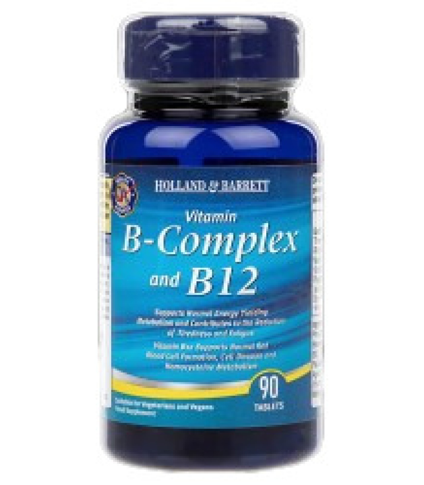 Holland And Barrett Vitamin and B12 / 90 Таблетки