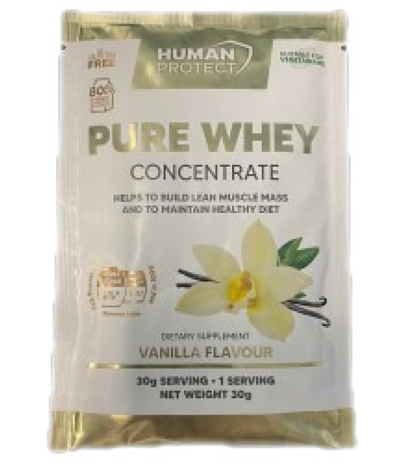 Human Protect - Pure Whey Concentrate / 30 грама