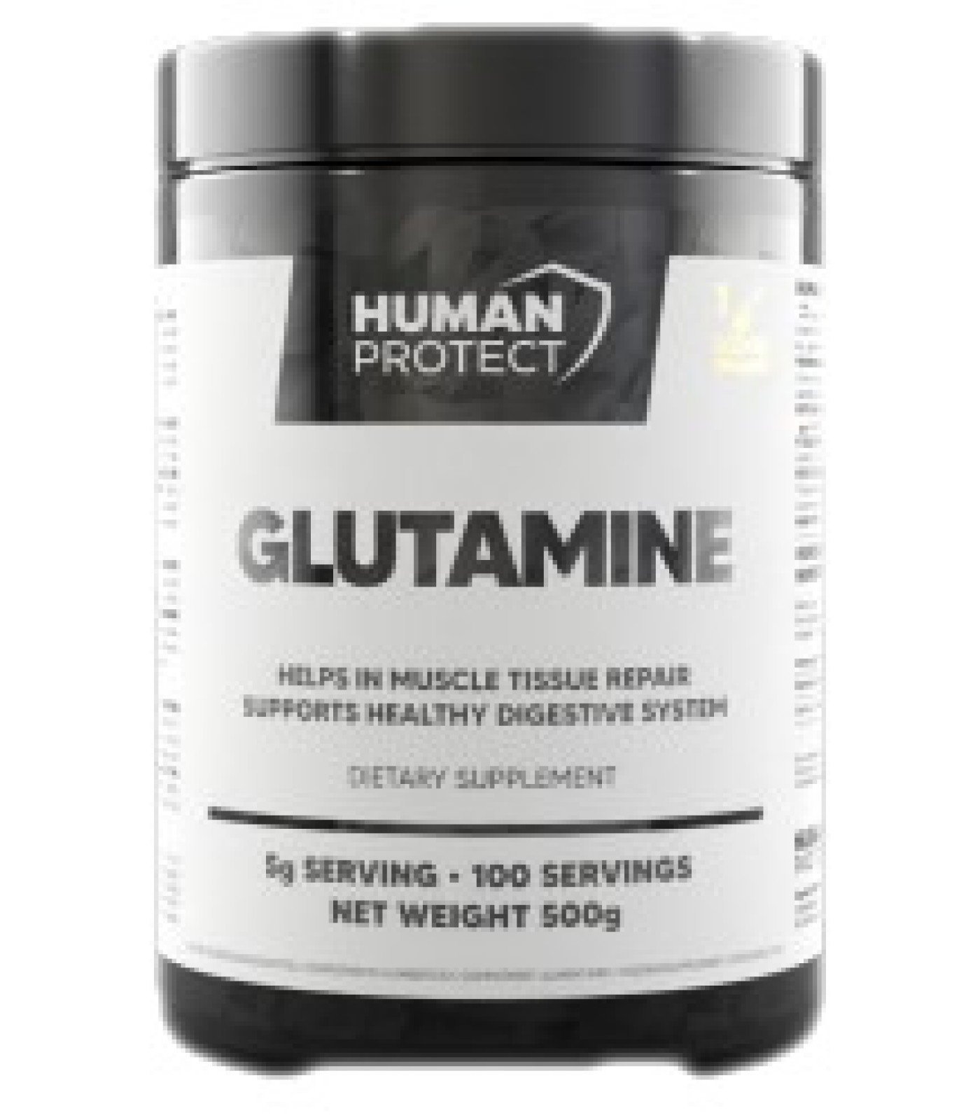 Human Protect - Glutamine Powder / 500 грама, 100 дози