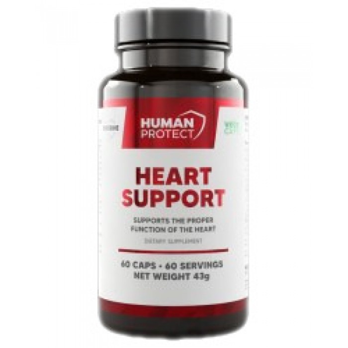 Human Protect - Heart Support | Proper Heart Function Support / 60 капсули, 60 дози