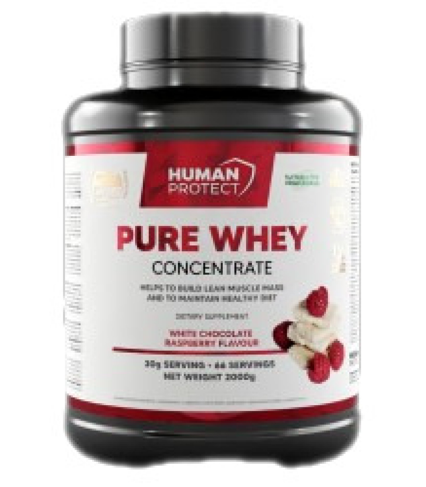 Human Protect - Pure Whey Concentrate / 2000 грама, 66 дози