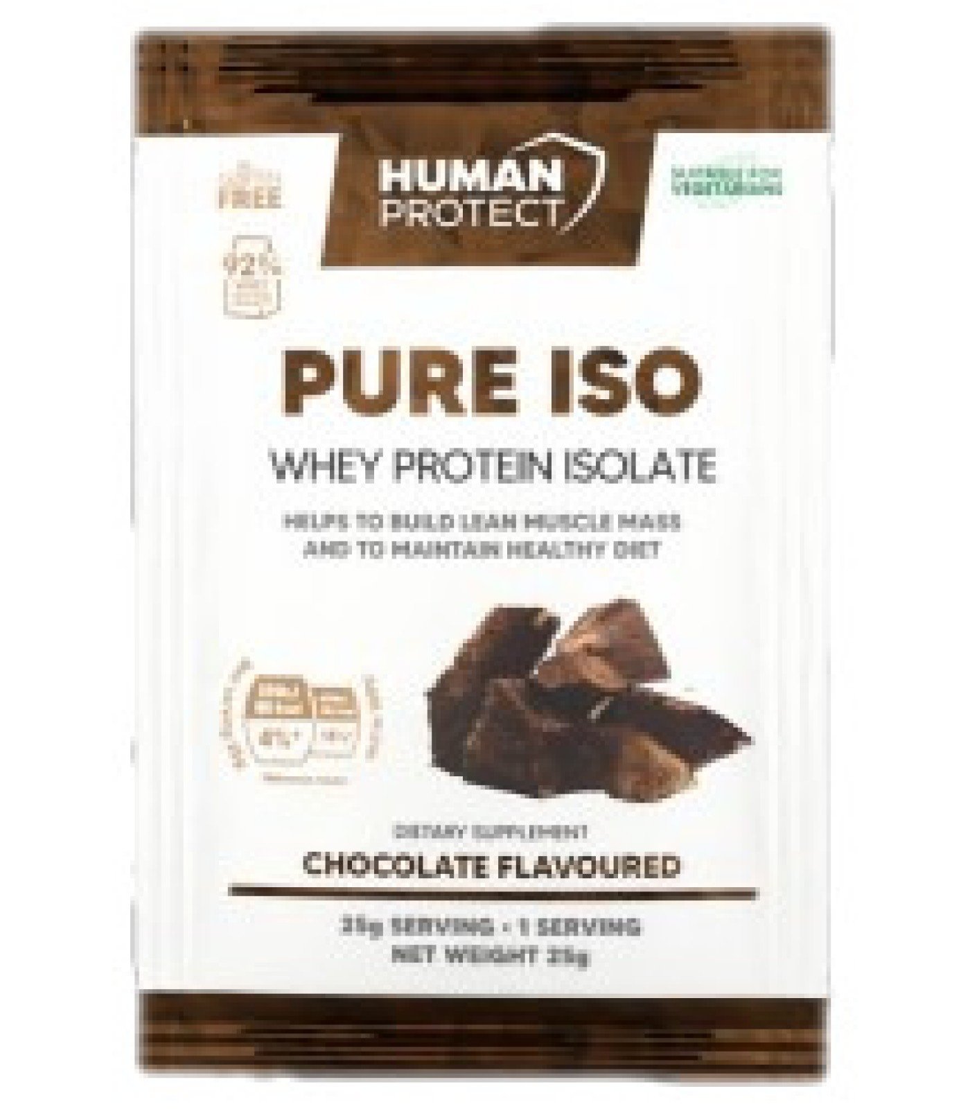 Human Protect - Pure Iso | Whey Protein Isolate / 25 грама
