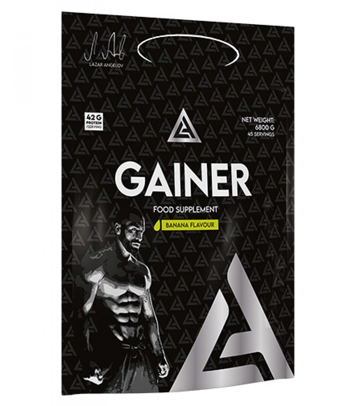 LAZAR ANGELOV NUTRITION High-Protein Mass Gainer with Creatine