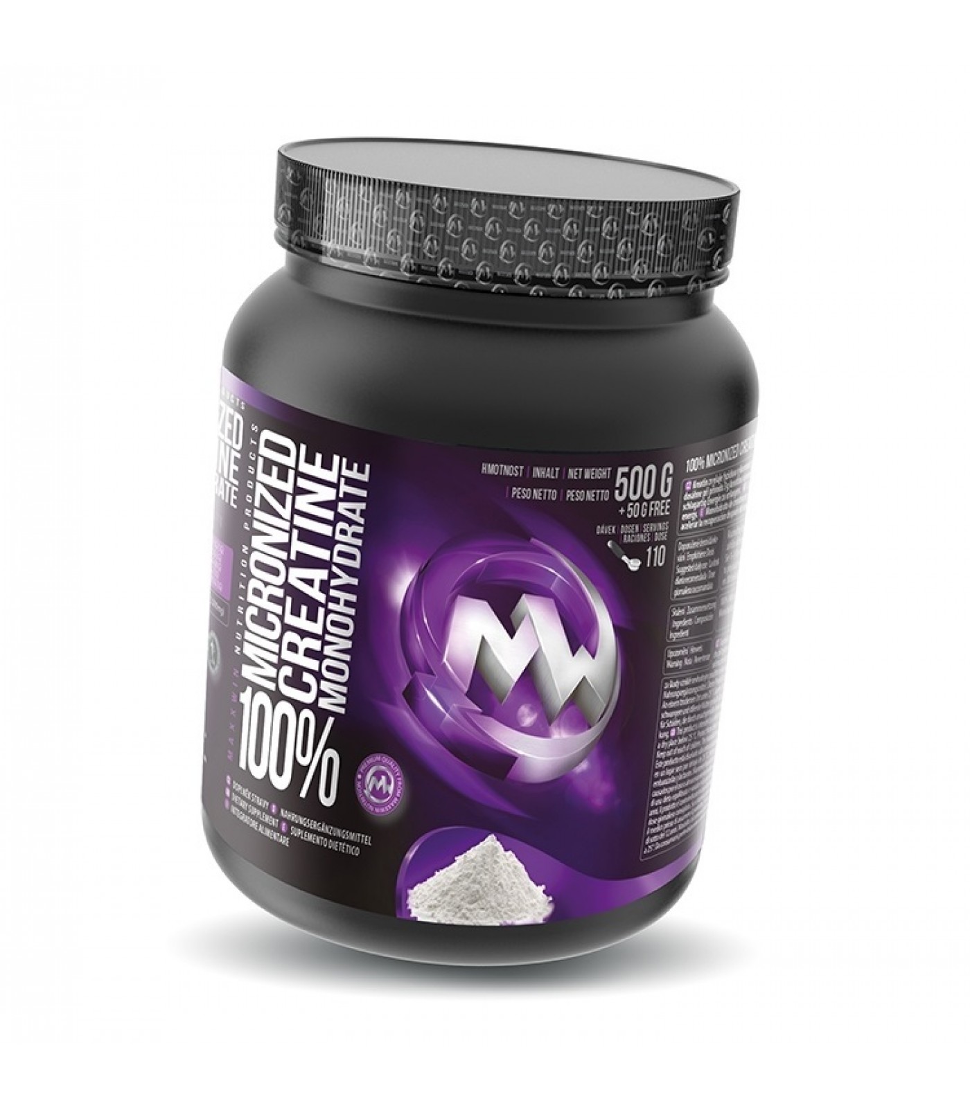 MAXXWIN - 100% Micronized Creatine Monohydrate / 550g