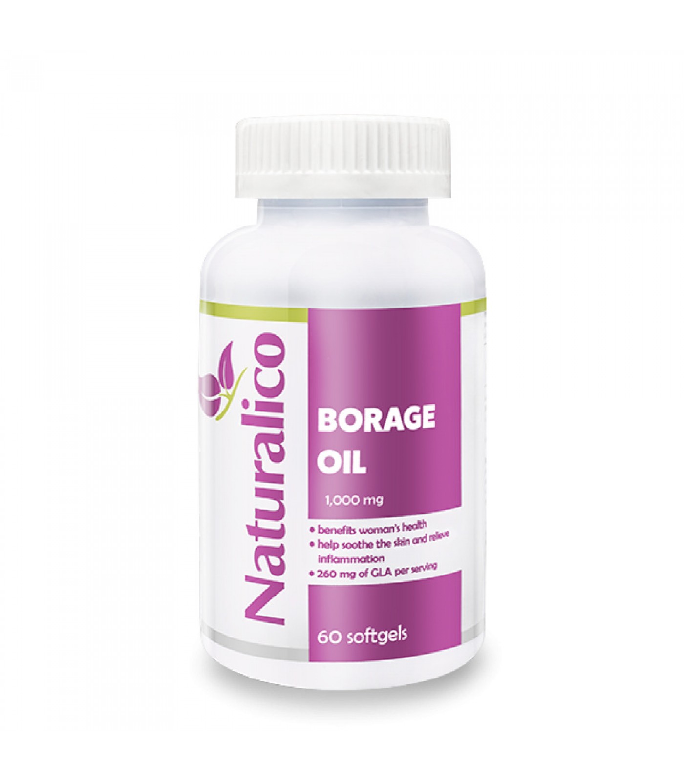 NATURALICO Borage Oil 60 меки капсули