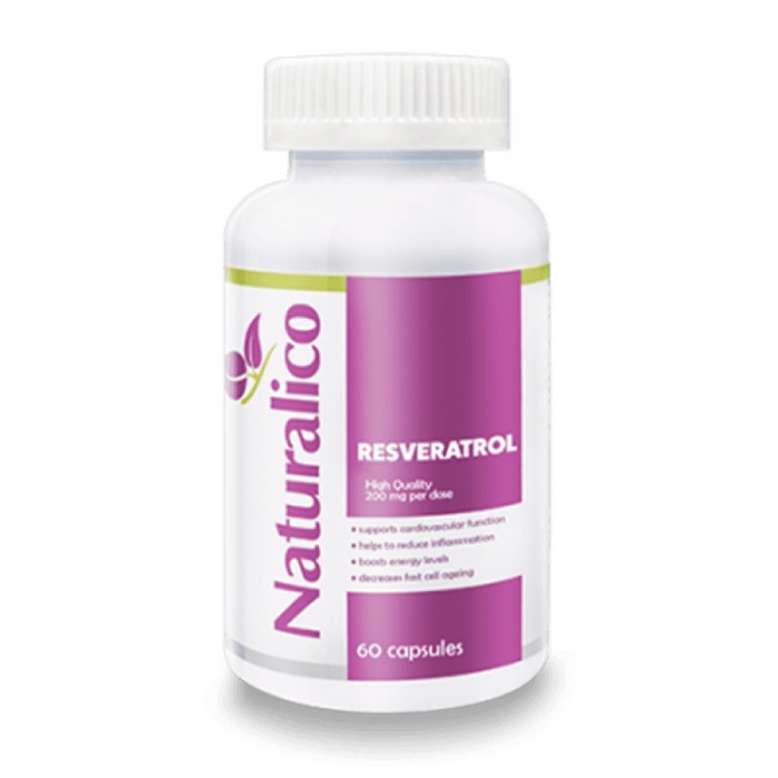 NATURALICO Resveratrol 60 капсули