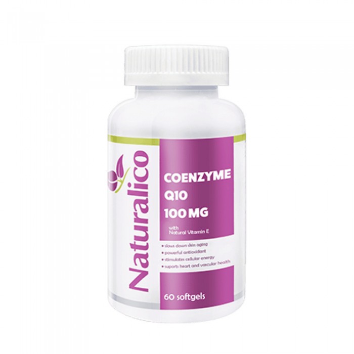 NATURALICO Coenzyme Q10 100 мг 60 меки капсули
