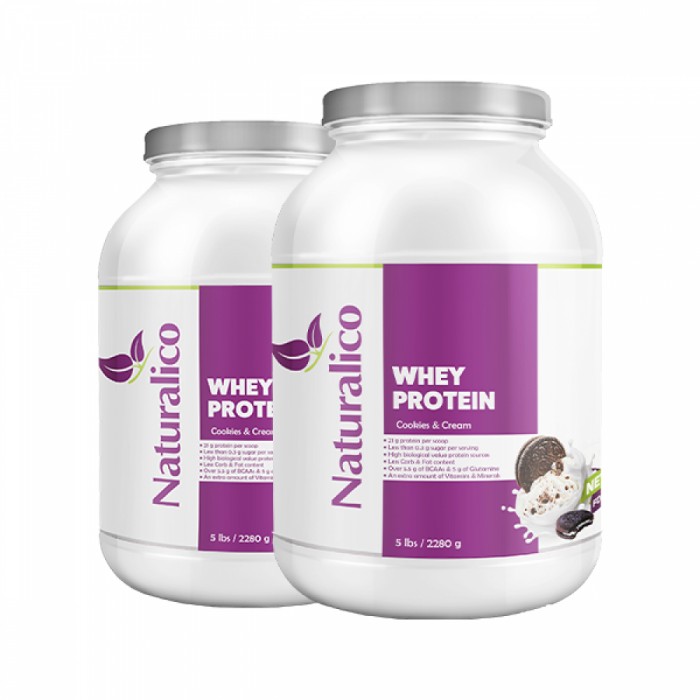 2 x NATURALICO Whey Protein 2280 г