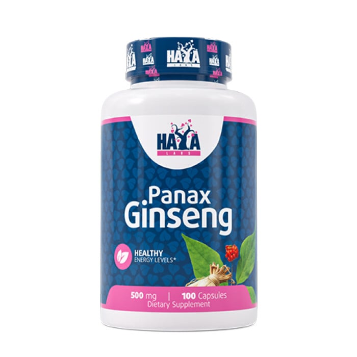 HAYA LABS Panax Ginseng 500 mg / 100 Caps