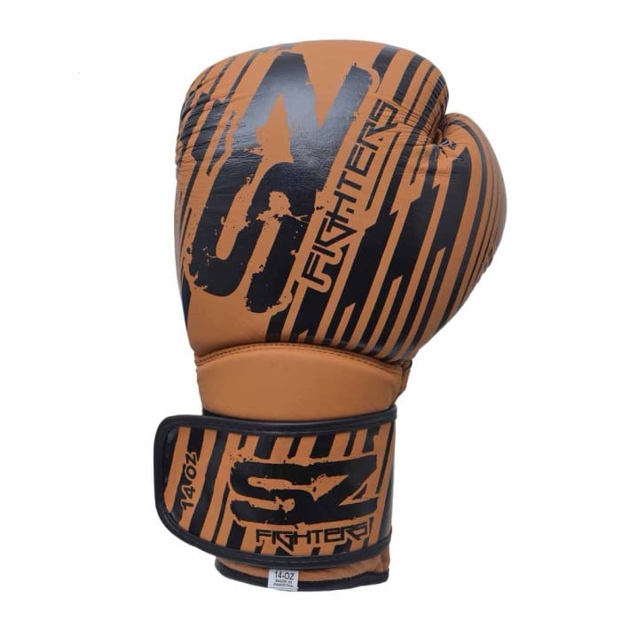 SZ Fighters - Боксови ръкавици Естествена кожа - Plasma 2.0 - Gold/Black​