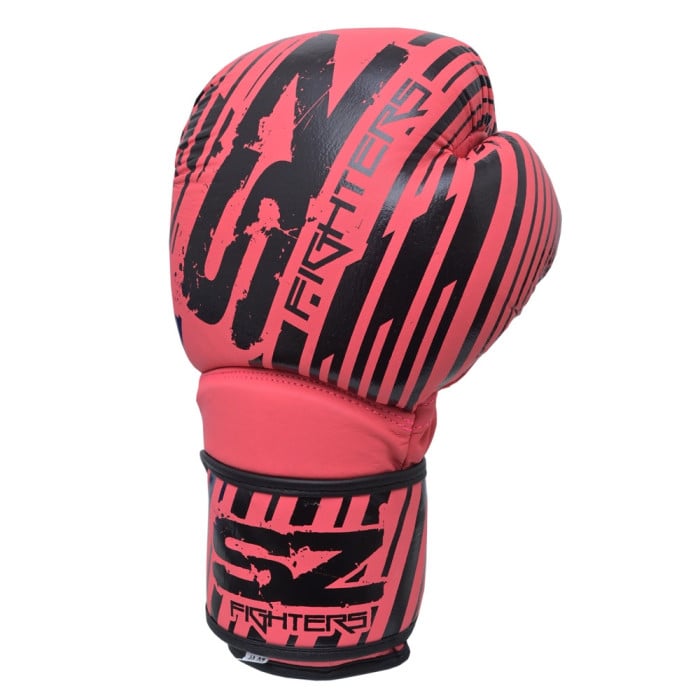 SZ Fighters - Боксови ръкавици Естествена кожа - Plasma 2.0 - Red/Black​