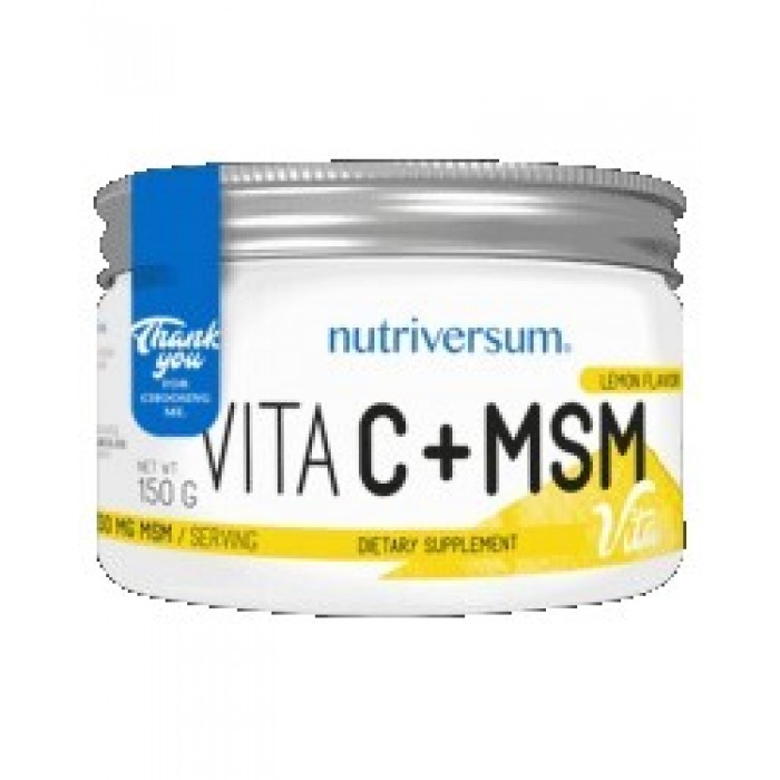 Nutriversum - Vita C + MSM / 150 gr.