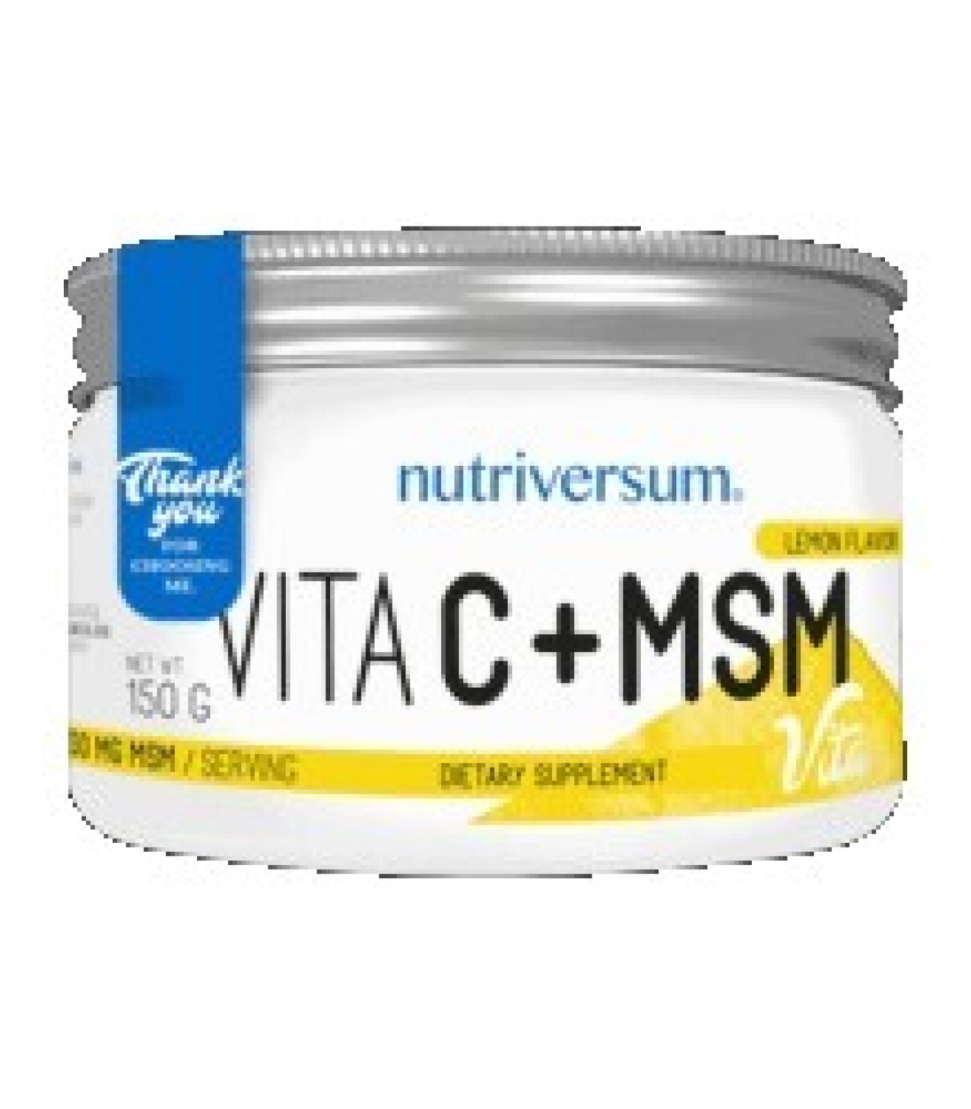 Nutriversum - Vita C + MSM / 150 gr.