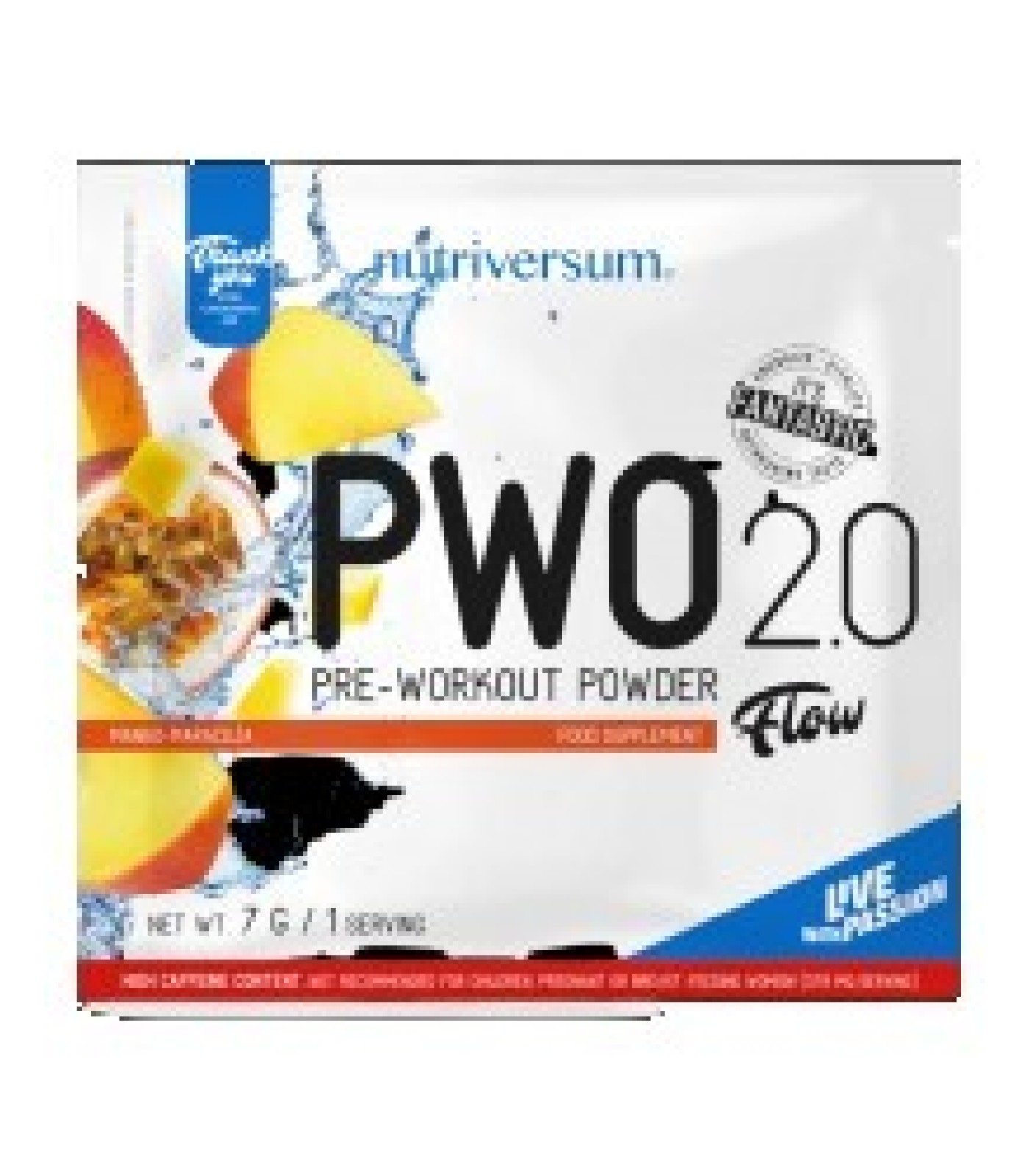 Nutriversum - PWO 2.0 Flow | Pre-Workout Powder / 7 gr.