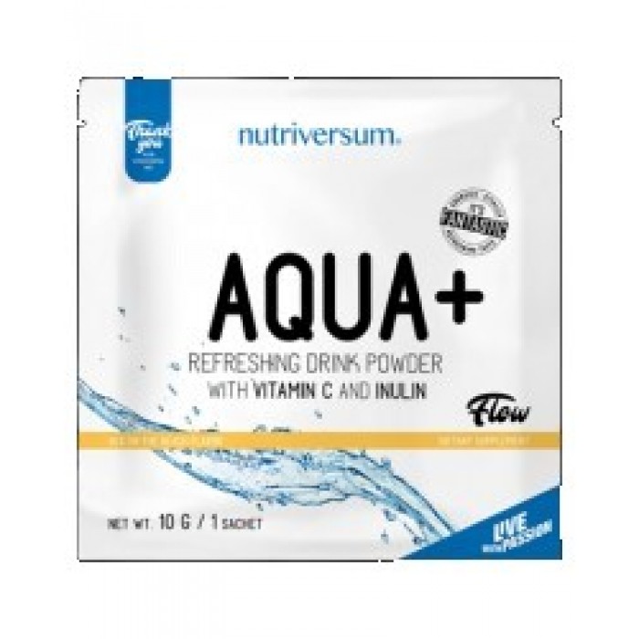 Nutriversum - Aqua+ | Refreshing Drink Powder with Vitamin C and inulin / 10 gr.