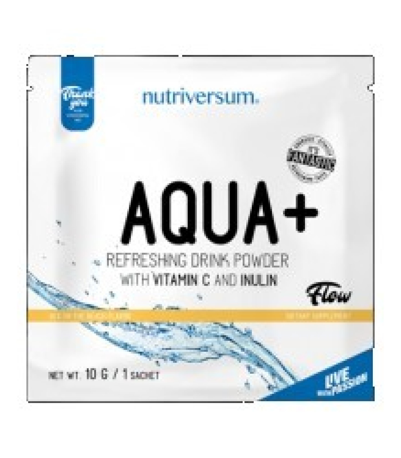 Nutriversum - Aqua+ | Refreshing Drink Powder with Vitamin C and inulin / 10 gr.