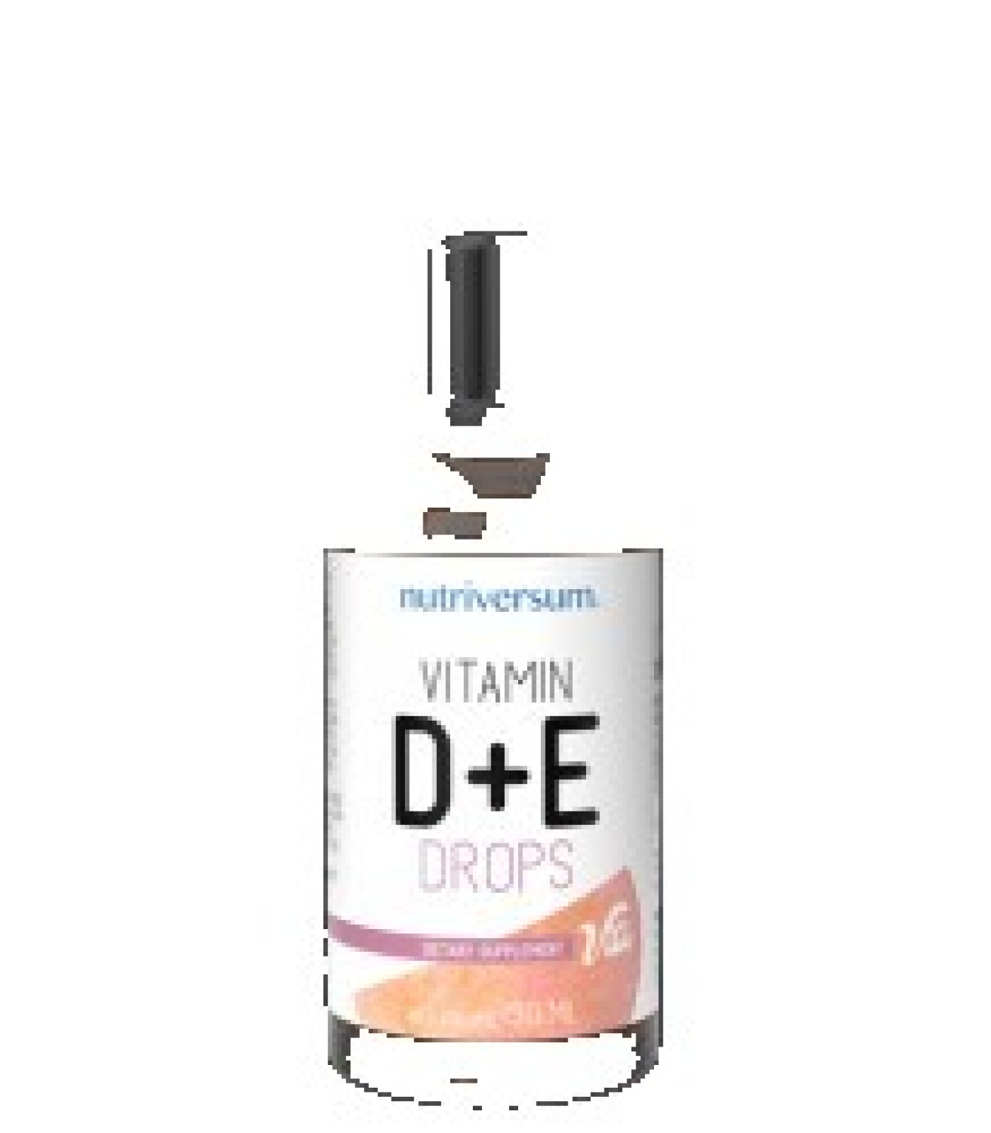 Nutriversum - Vitamin D + E Drops / 30 ml.