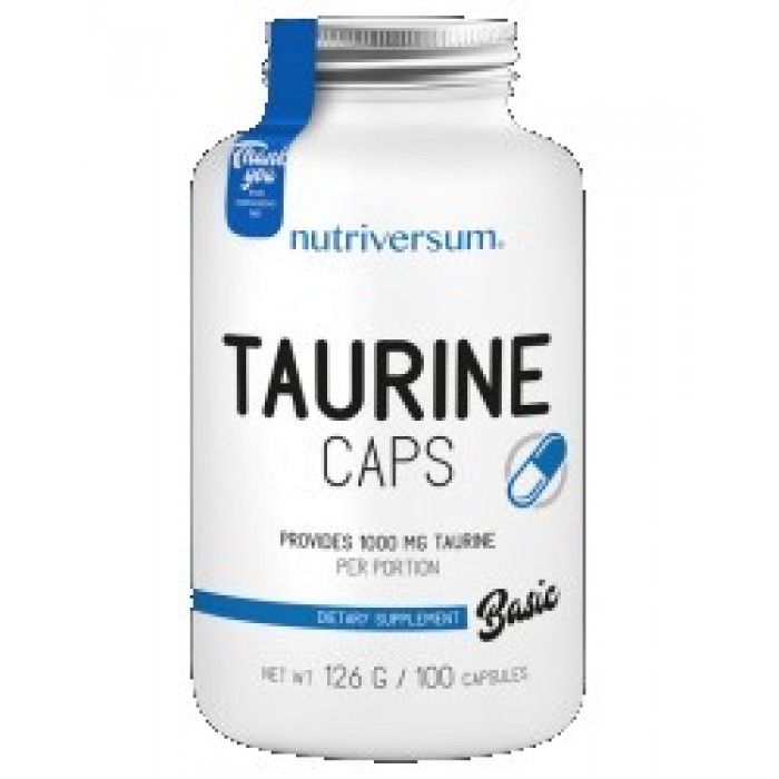 Nutriversum - Taurine Caps 1000 mg / 100 caps.
